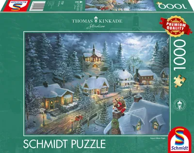 Produktbild von Schmidt Spiele 57529, 1000 Stück(e), Weihnachten, 12 Jahr(e)