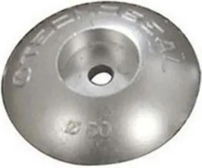 Zdjęcie produktu dla Tecnoseal ocynkowana anoda steru srebrna 90 mm srebrna 90 mm