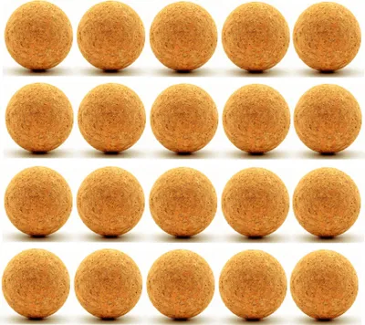 Produktbild von 20 x Kork Kugel 4 cm - Weinkorken Kugelstopfen Holzkorken Korkbälle Korkstopfen
