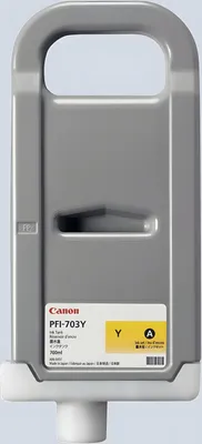 Produktbild von Canon PFI-703Y, Gelb, Tinte auf Pigmentbasis, 1 Stück(e)