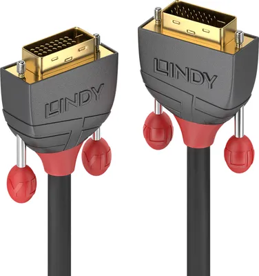Produktbild von LINDY DVI-D Dual Link Kabel Anthra Line 15m