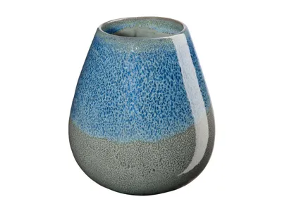 Image de ASA Selection, collection "Il capriccio", vase bleu, diamètre 9 cm, hauteur 18 cm