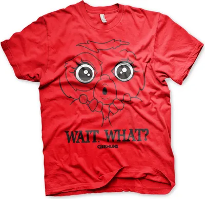 Produktbild von Gremlins - Wait. What? T-Shirt - X-Large - Red