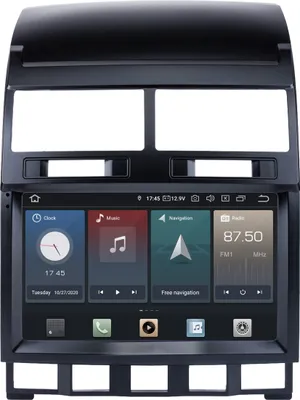 Produktbild von Für Volkswagen Touareg I 7L 02-10 9" Touch Android Autoradio GPS Navi CarPlay