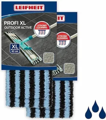 Zdjęcie produktu dla Leifheit nakładka na mopa outdoor active 42 cm 55159 Profi 2 szt