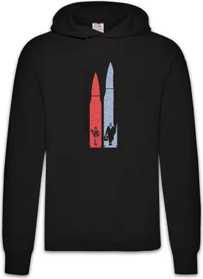 Produktbild von Urban Backwoods L & M, Herren Hoodie, Farbe: Schwarz, Größe: M