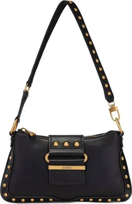 Immagine prodotto di Borsa da donna Guess Greta nera con borchie e design elegante