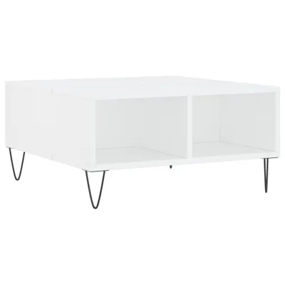 Produktbild von Couchtisch Weiß 60x60x30 cm Holzwerkstoff
