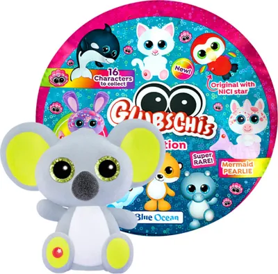 Produktbild von Blue Ocean Glubschis Sammelfiguren Muschel Serie 4 - Glubschi Glitzer - Figur Cool-Loulou