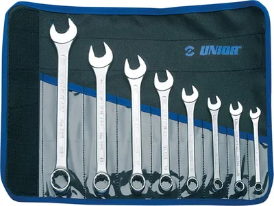 Zdjęcie produktu dla Unior Set of Combination Short Type in Bag 8 - 22 Klucz