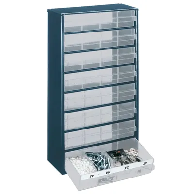 Immagine prodotto di raaco 1208-03 Drawer cabinet (L x W x H) 306 x 150 x 552 mm No. of compartments: 8 Content 1 pc(s)