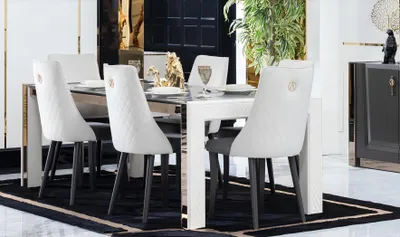 Produktbild von Tisch Massiv Holz Möbel aus Italien Esszimmer Tische Einrichtung Esstisch Luxus
