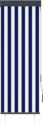 Obrázek produktu pro venkovní roleta vidaXL 60 x 250 cm modrá a bílá