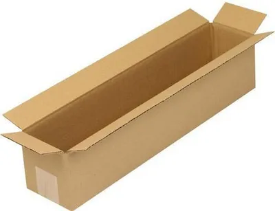 Image de Carton pliable à 1 cannelure Dimensions 500x100x100mm Qualité 1.20 B marron marron