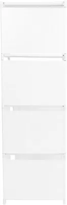 Image de Armoire autonome, simple, étanche à la poussière, de couleur blanche