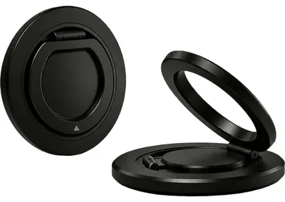 Produktbild von Samsung Dual Magnet Holder Slim, Magnetischer Ring, Schwarz, Universal, 58 mm, 5,9 mm, 58 mm
