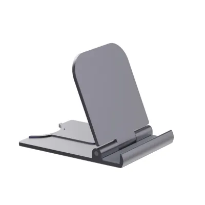 Produktbild von Mobilfunkständer faltbare einstellbare Universal Desk Tablet Smartphone -Halter für Desktop-Schwarz