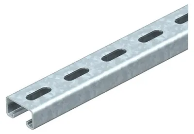 Produktbild von OBO Bettermann Profilschiene MS4121P0200FT 22mm gelocht