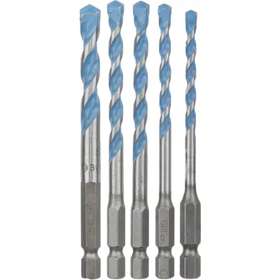 Produktbild von Bosch 2 608 589 530, Bohrer, Bohrerbit-Set, Multi, Sechskantschaft, 5 Stück(e), 4 / 5 / 6 / 6 / 8
