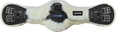 Produktbild von Passier Lammfell-Sattelgurtbezug für PASSIERBLU Wave Natur 65 cm