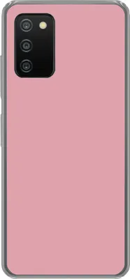 Produktbild von MuchoWow® Handyhülle Schutzhülle Hülle für Telefoonhoesje Samsung Galaxy A03s Rosa - Farben - Innenraum - Einfarbig - Farbe Silikon Softcase Handy Hülle - Schutz
