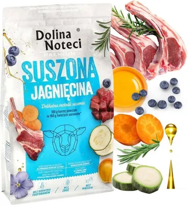 Produktbild von DOLINA NOTECI PREMIUM Hundetrockenfutter Lamm 9kg
