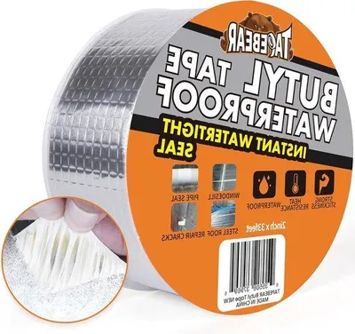 Produktbild von Wasserdichtes Dichtband 5cm x 10m Aluminium Folie