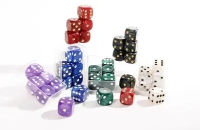 Immagine prodotto di set di 6 cubi assortiti in 6 colori madreperla