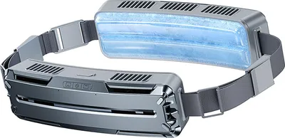 Produktbild von Tragbarer Mini-USB-Gürtelventilator mit 3 Geschwindigkeitsstufen für heiße Tage und Outdoor-Sportarten