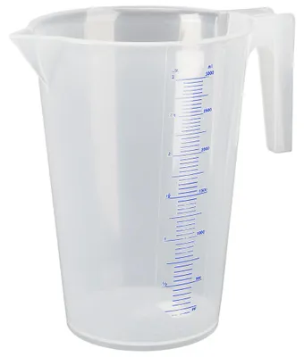 Obrázok produktu pre Pressol Messbecher-PP-3 l, transparent-Skala ml/% 7064