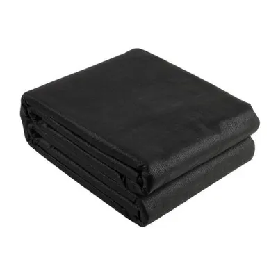 Produktbild von Vliesstoff, 1,6 x 5 m, 50 g/m2, schwarz
