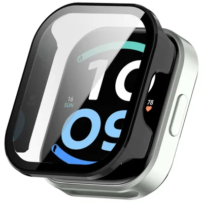 Immagine prodotto di Custodia per smartwatch + vetro protettivo 9H per Xiaomi Redmi Watch 6 Lite, cover protettiva