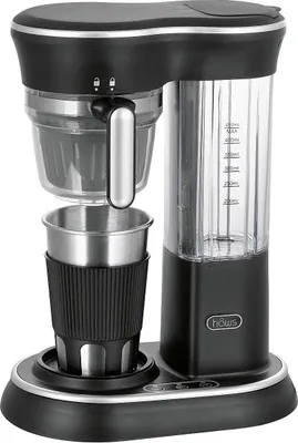 Produktbild von Hâws Kaffeemaschine ToGo 450ml mit Mahlwerk, Edelstahl-Thermobecher mit Trinkdeckel