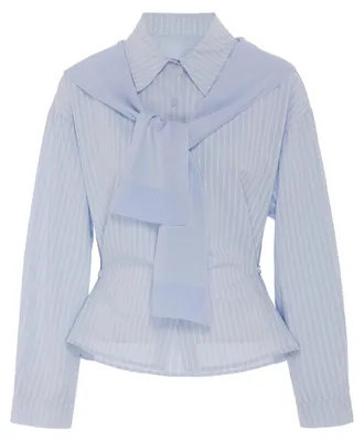 Immagine prodotto di Camicia da donna TEYLON - blu, taglia S