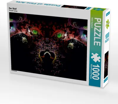 Produktbild von Calvendo Der Wolf 1000 Teile Puzzle quer 640x480mm, Gaymard Alain; 7373496