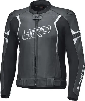 Produktbild von Held Street Rocket 4 Motorrad Lederjacke, schwarz/weiß, 102