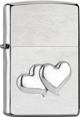 Produktbild von Zippo Benzin-Feuerzeug Doubleheart Mini, unbefüllt