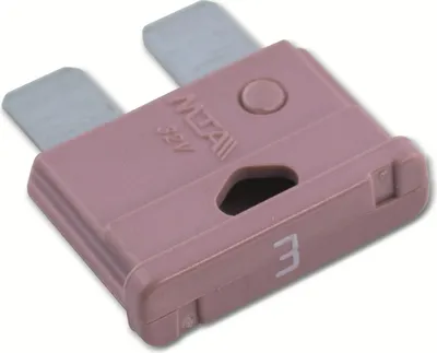 Immagine prodotto di Fusibile piatto per auto MTA 340.022, standard, 3 A, viola