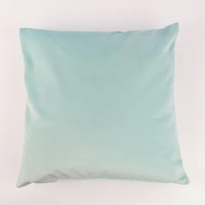 Produktbild von GÖZZE Kissenhülle DUVAL aqua BL 50x50 cm türkis