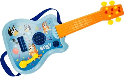 Image de Reig Musicales Bluey Gitarre Orange Orange One Size