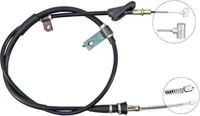 Produktbild von A.B.S. Handbremsseil Seilzug Feststellbremse für SUZUKI SWIFT II Schrägheck (EA, MA) Hinten Rechts K14094