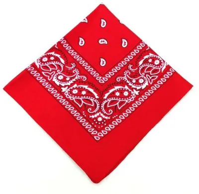 Produktbild von Go Go Gadget – 100 % Baumwolle – Bandana – Bauerntaschentuch – 55 x 55 cm – Rot