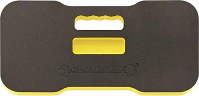 Produktbild von STAHLWILLE Kniematte L.490mm B.245mm H.30mm anthrazit/gelb