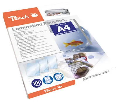 Produktbild von Laminierfolie A4 100mic PP500-02 (glänzend, 100 Stück)