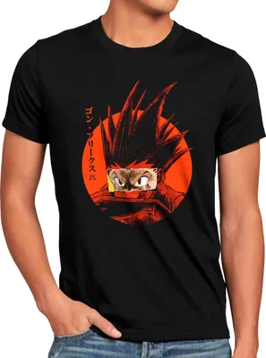 Produktbild von BaumwolleCloud Rage Herren T-Shirt hunter anime japan manga x