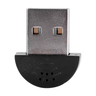Zdjęcie produktu dla Przenośny mini mikrofon studyjny USB do nagrywania głosu Adapter audio MIC do komputera PC
