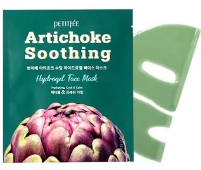 Zdjęcie produktu dla Petitfee Artichoke Soothing Hydrogel Face Mask - Maseczka hydrożelowa, 32g