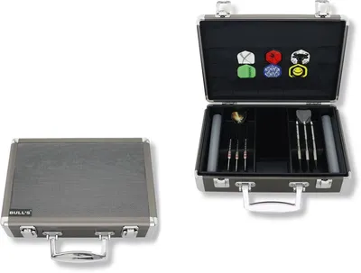 Produktbild von Bull's unisex neutral Dartsafe Aluminium Case Darttasche Dartbox Pfeilaufbewahrung alu XXL (neutral)