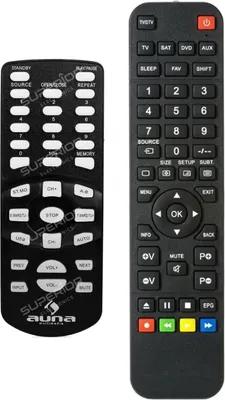 Produktbild von Ersatz Fernbedienung für AUNA AV2-CD508BT | AV2-CD509 | AV2-CD608BT