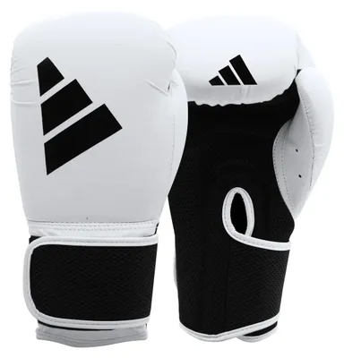 Produktbild von adidas Power 25 Boxhandschuhe weiß Unzen/OZ - 12